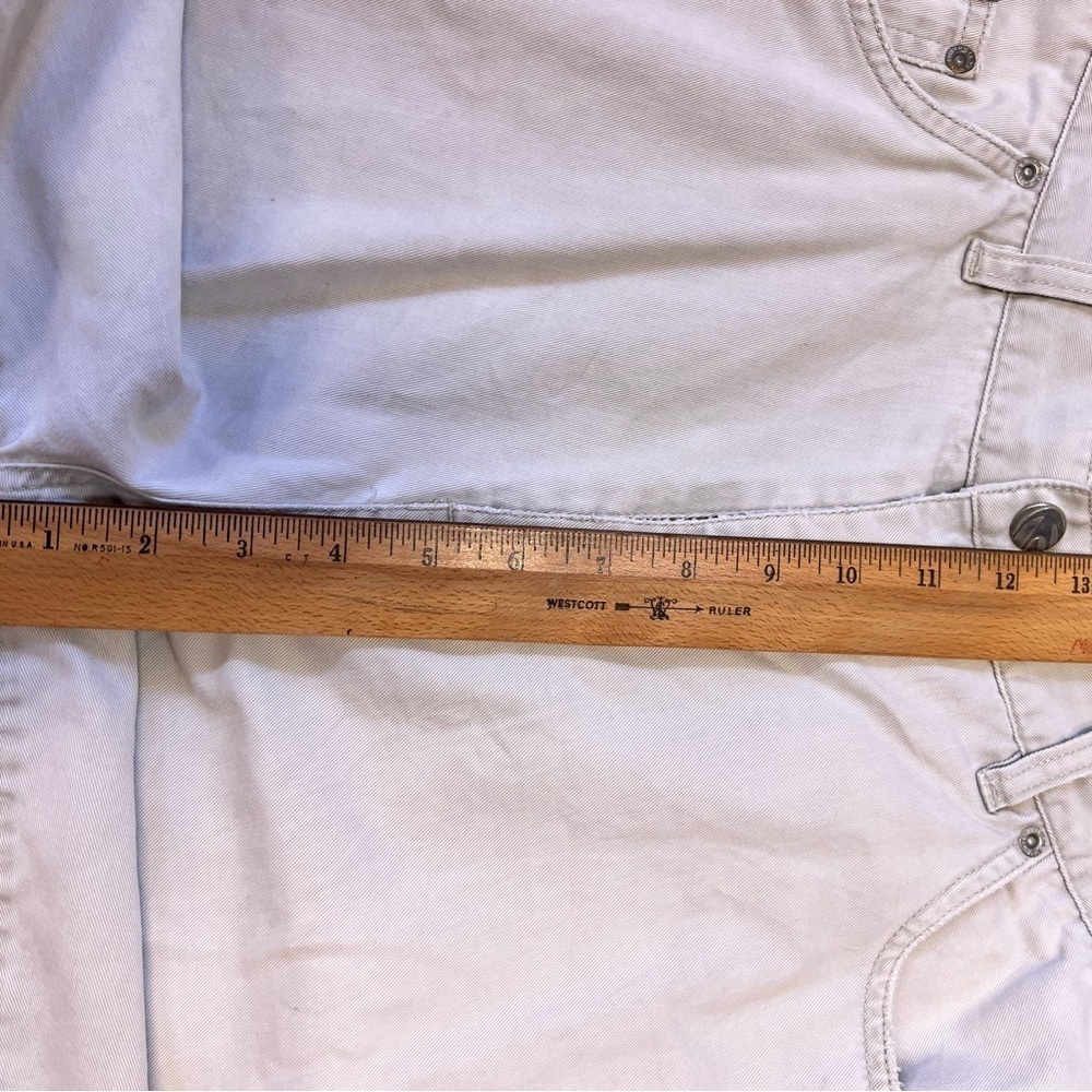 Quiksilver Men's Vintage Cream Khaki Shorts Size 34 90s Y2K - Picture 7 of 8